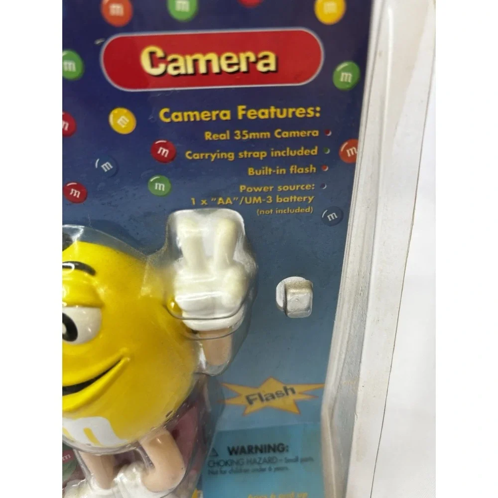 New! M&M's Camera Official Brand- 35mm, Character Boarder On Each Print!